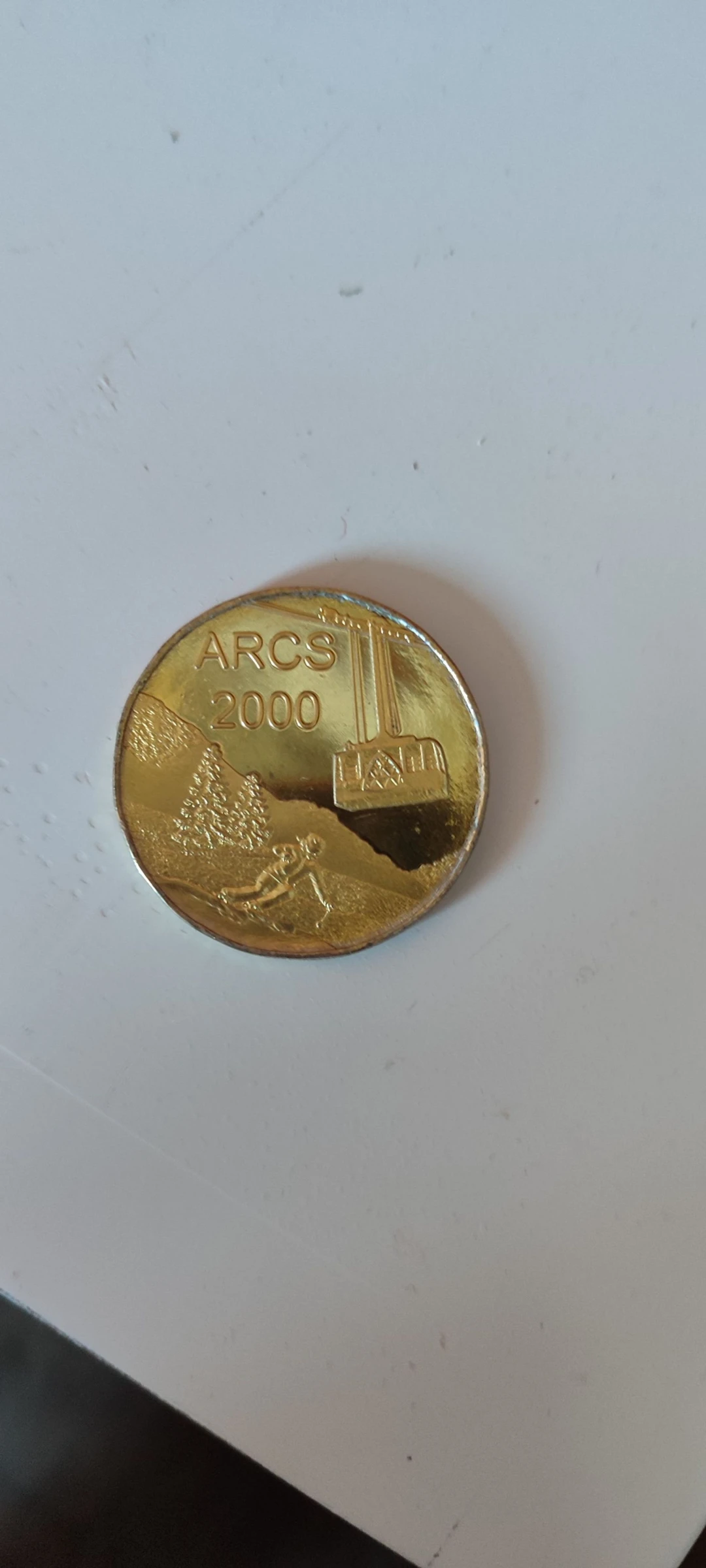Jeton / Médaille souvenir - Arcs 2000 (Ski / Station)